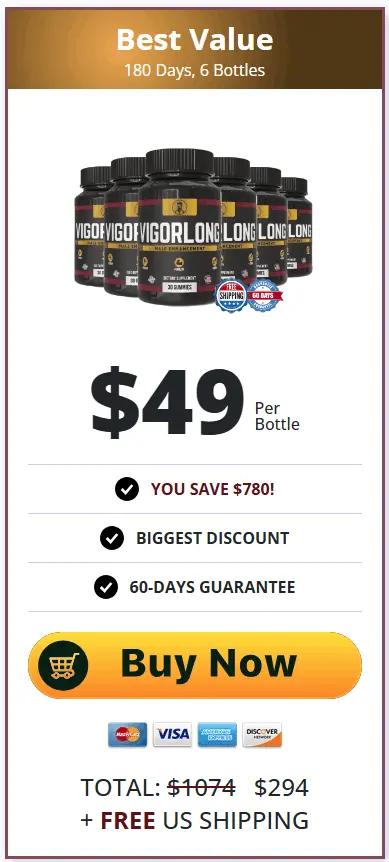 Vigorlong price 6 bottle